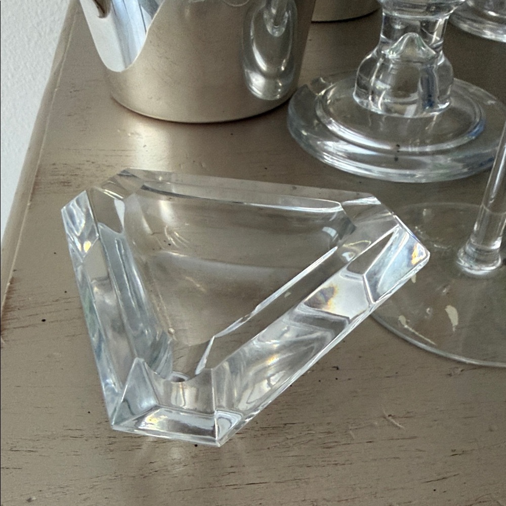 Val St Lambert Trinket Tray